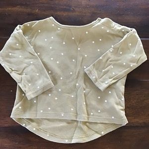 Quincy Mae long sleeved tee star pattern size 12-18months